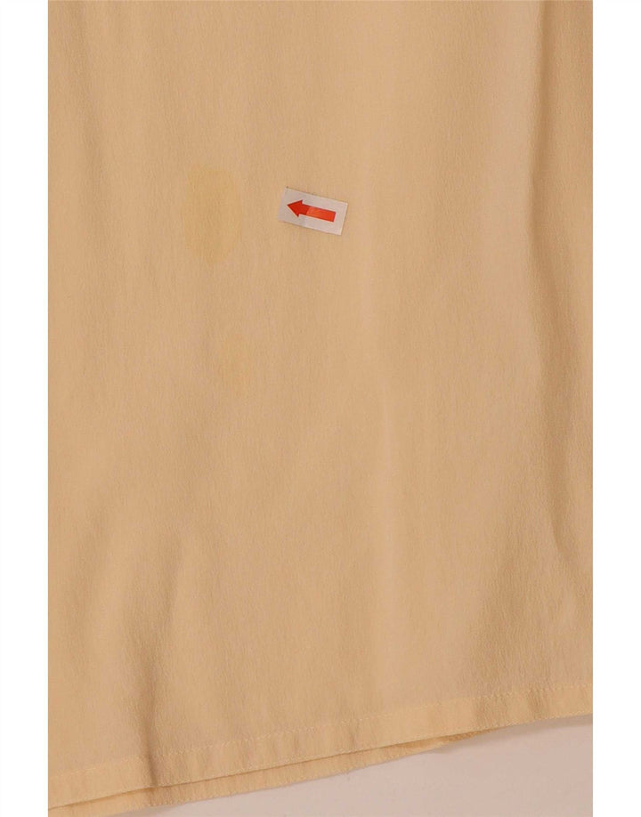 Chemisier chemise femme vintage UK 16 Grand Beige