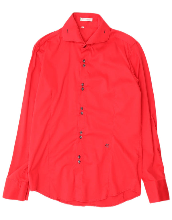 Naracamicie Chemise Homme Grand Coton Rouge