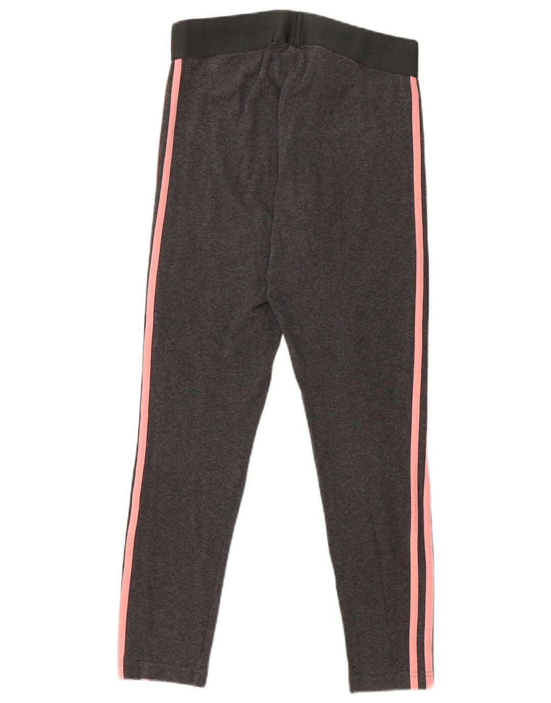 Adidas Legging court pour femme UK 12/14 Gris moyen en coton