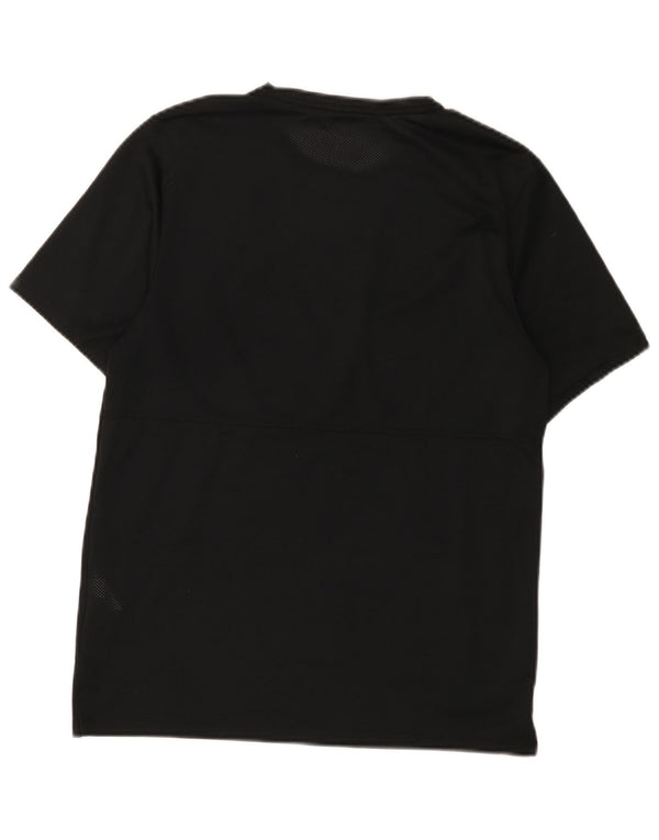 Nike Hommes Dri Fit T-Shirt Haut Petit Noir Polyester
