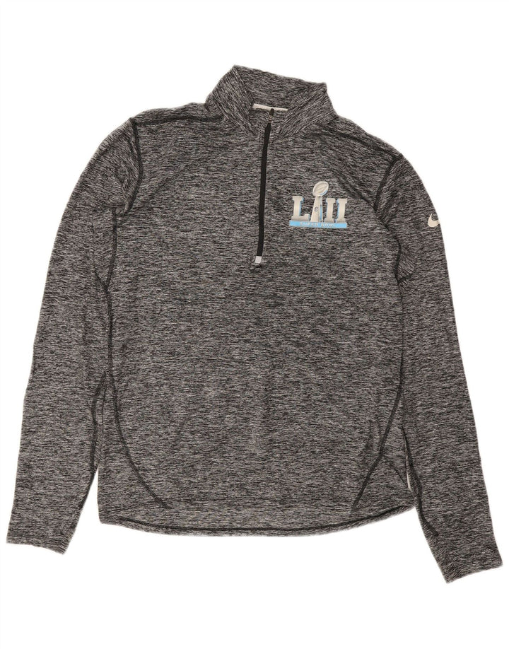 NIKE Haut de Survêtement Super Bowl Lii Graphic Homme Gris Moyen