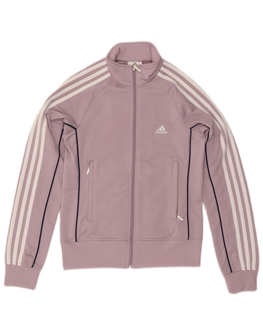 Adidas Veste de survêtement pour femme UK 10 Petit Violet Polyester