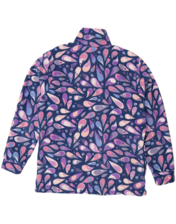 Canada Logan Veste polaire pour femme UK 18 XL Bleu Paisley Coton
