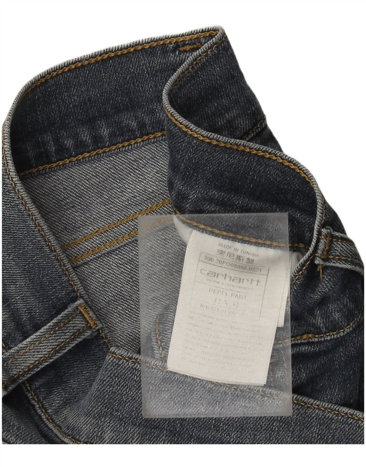 CARHARTT Jean Slim Homme W32 L27 Bleu Coton
