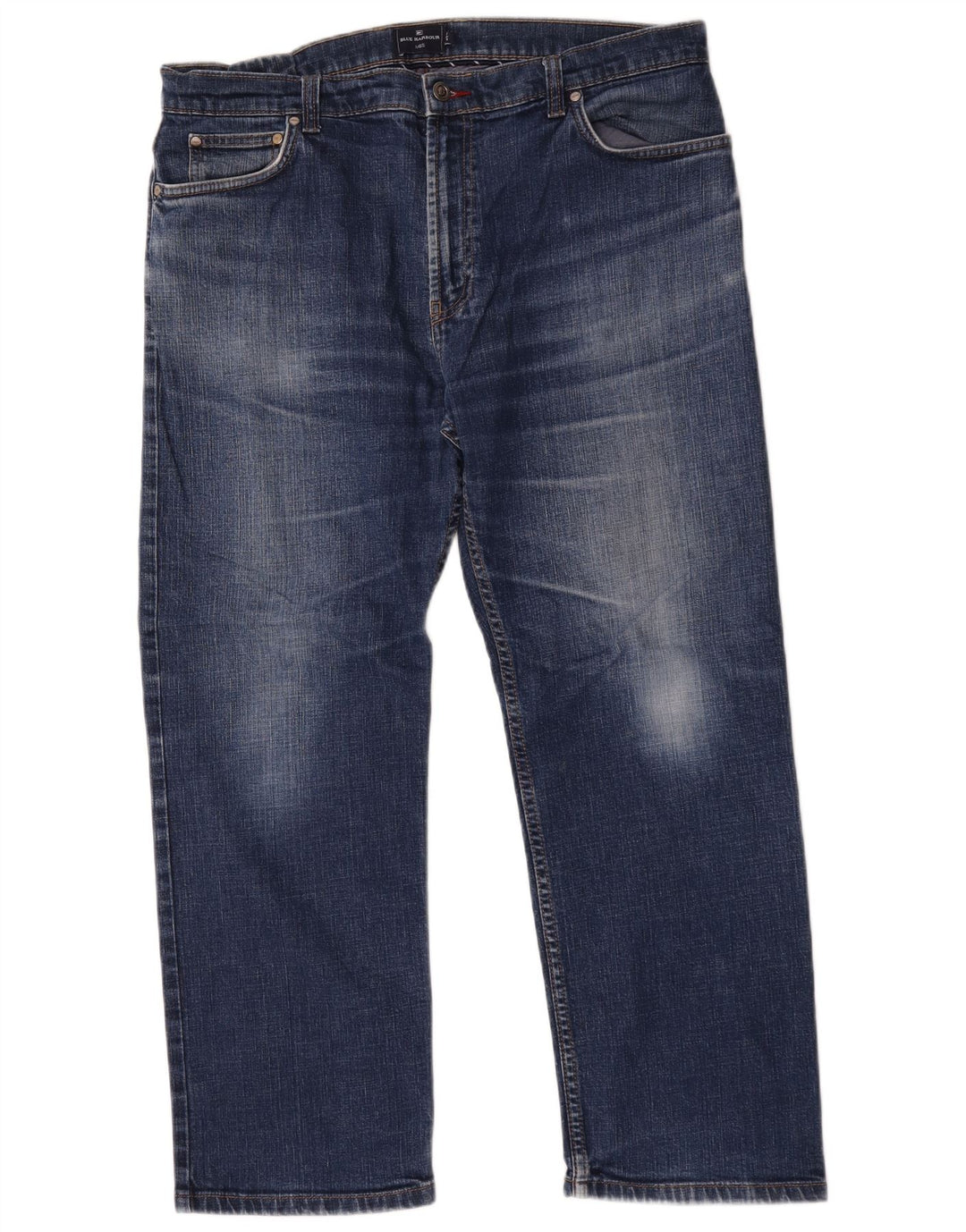 Marks & Spencer Jean droit Blue Harbor homme W38 L29 coton bleu