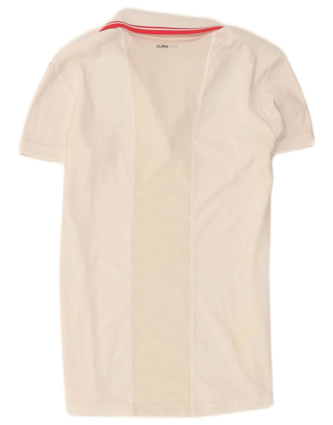 Adidas Climacool Polo pour femme UK 14 Medium Blanc Polyester
