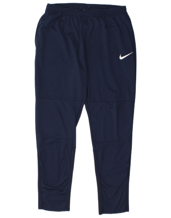 Nike Pantalon de survêtement pour homme Large Bleu marine Polyester