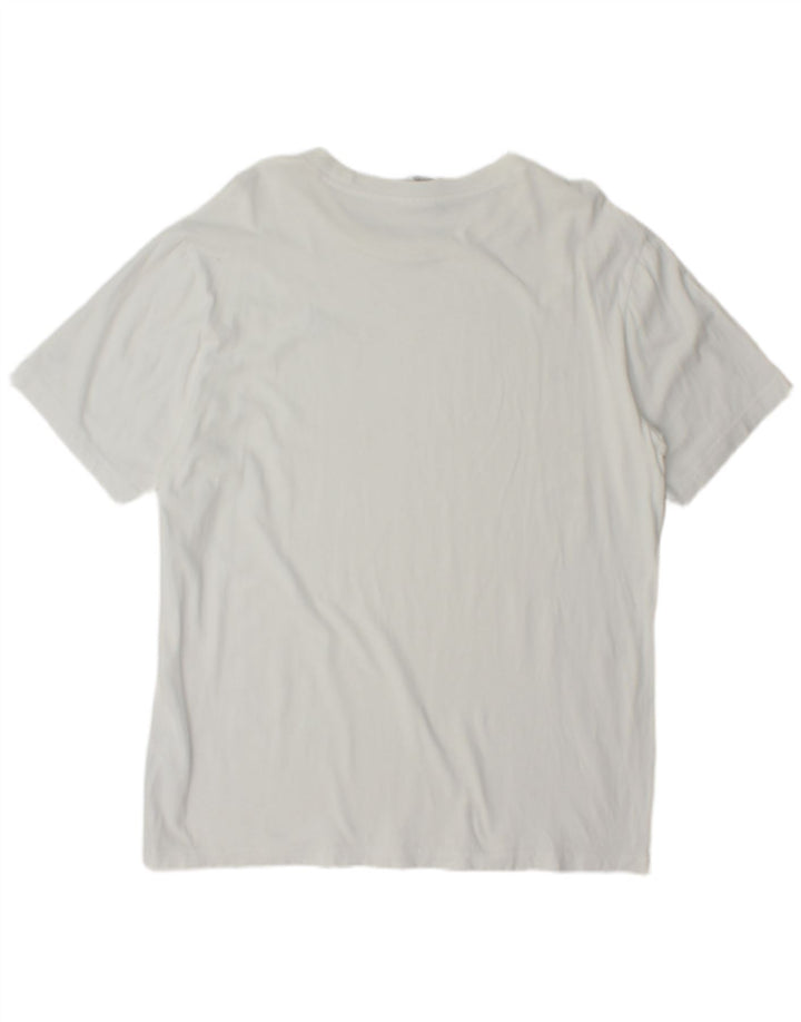 Champion T-Shirt Homme Top XL Coton Blanc