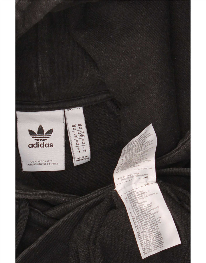 Adidas Pull à capuche pour homme en coton noir moyen