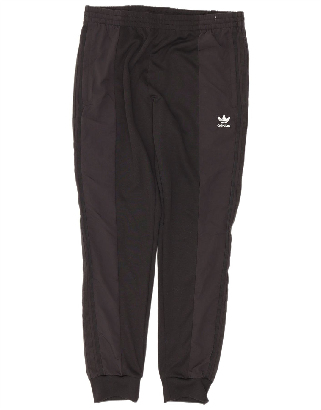 Adidas Pantalon de survêtement pour homme Pantalon de jogging Large Noir Colorblock Polyester