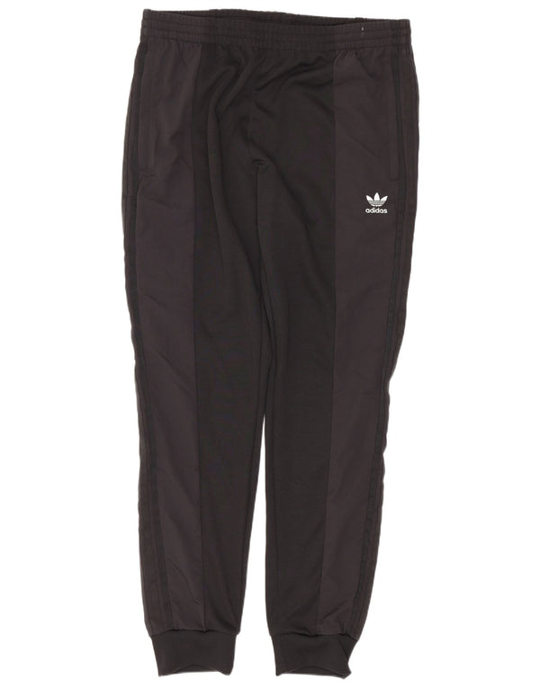 Adidas Pantalon de survêtement pour homme Pantalon de jogging Large Noir Colorblock Polyester