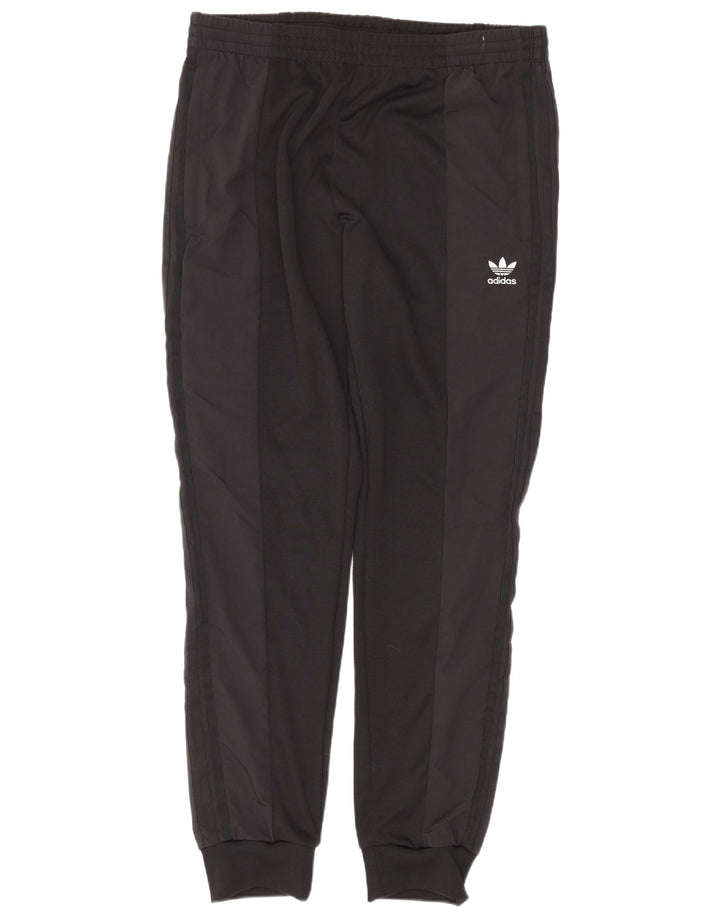 Adidas Pantalon de survêtement pour homme Pantalon de jogging Large Noir Colorblock Polyester