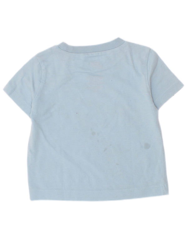 Nike T-shirt graphique pour bébé garçon 9-12 mois Bleu Coton