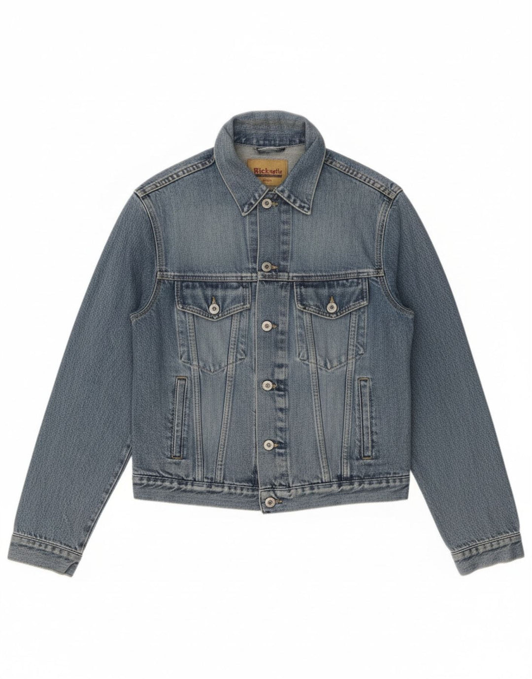 Pickwick Veste en jean pour homme UK 38 Bleu moyen Coton