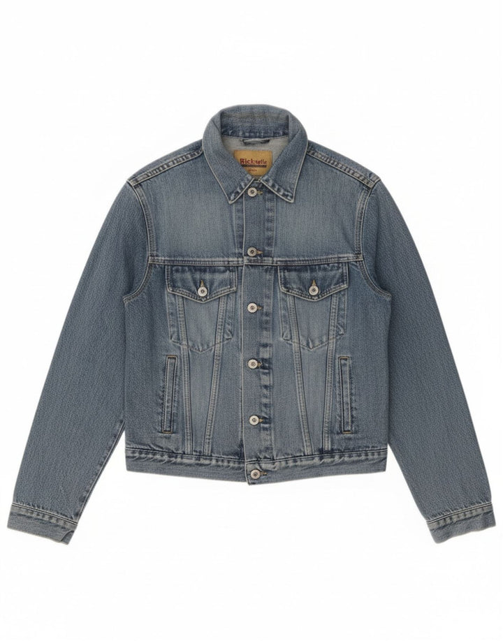 Pickwick Veste en jean pour homme UK 38 Bleu moyen Coton