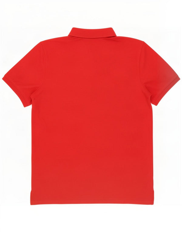 Nike Mens Dri Fit Polo Shirt Large Red Cotton