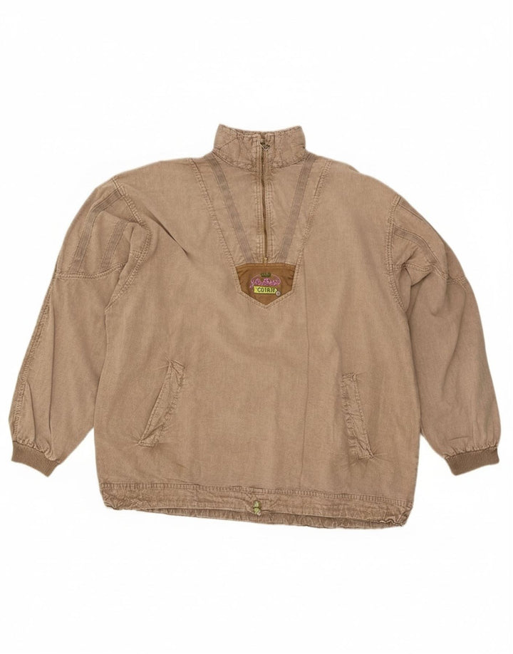 Chewan Haut à col zippé et manches longues pour homme, XL, gris