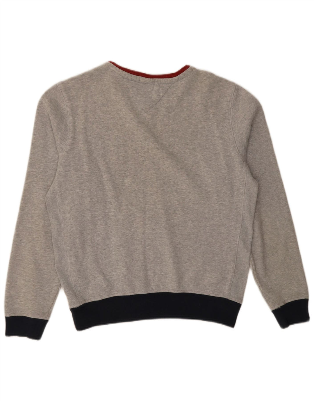Tommy Hilfiger Sweat-shirt graphique pour femme UK 10 Petit Gris
