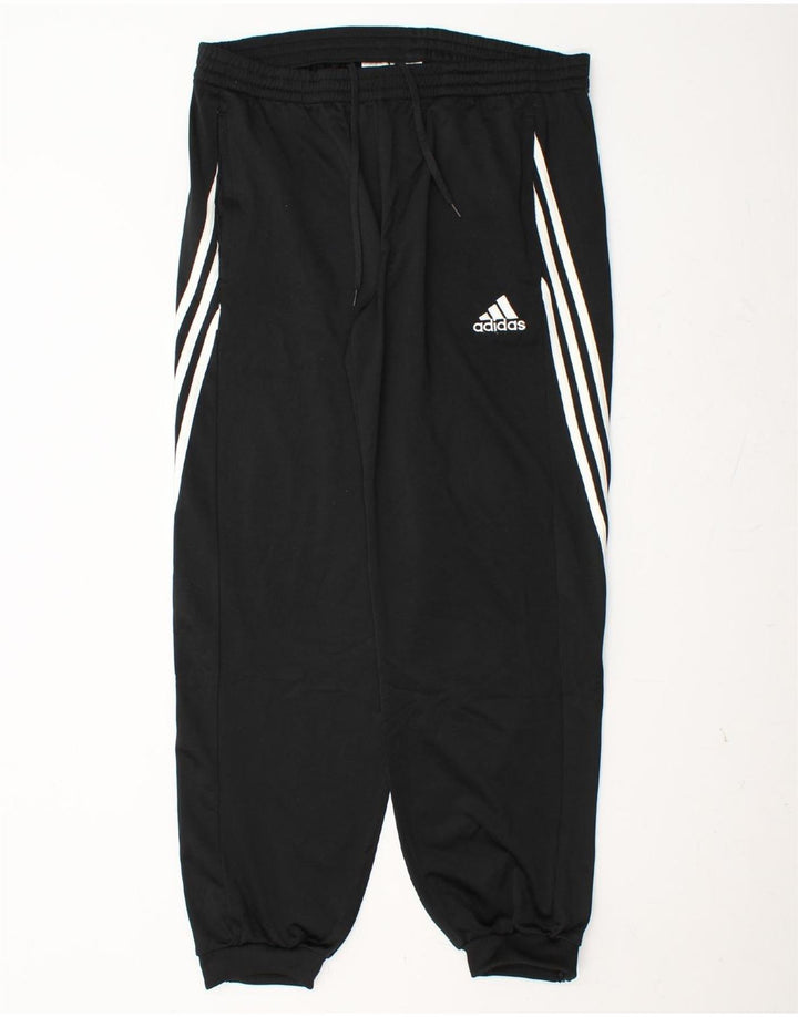 ADIDAS Pantalon de survêtement pour hommes Joggers Large Noir Polyester
