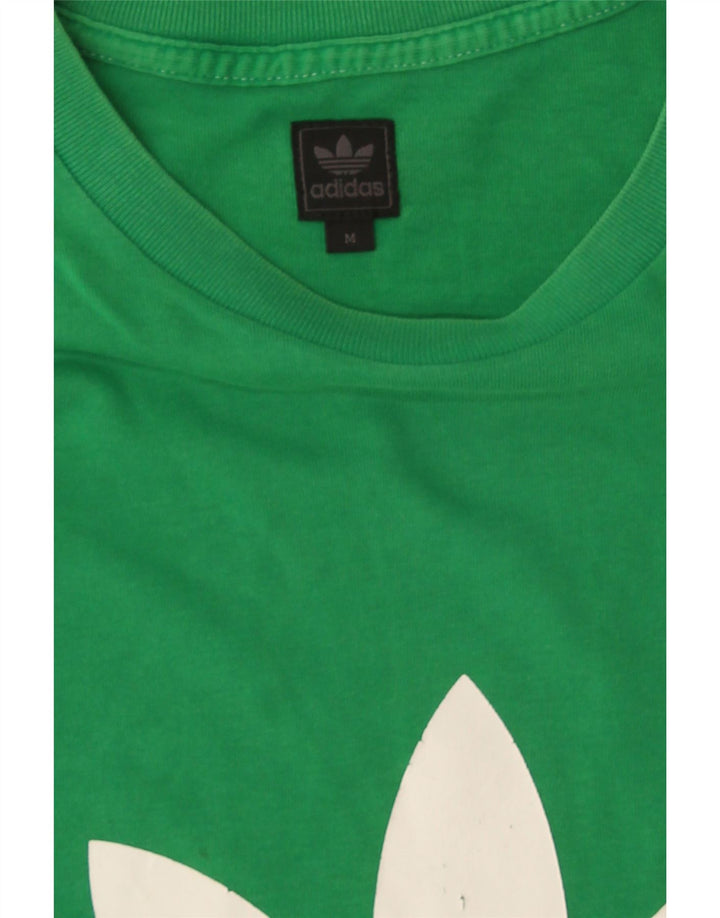 Adidas T-Shirt Graphique Homme Vert Moyen