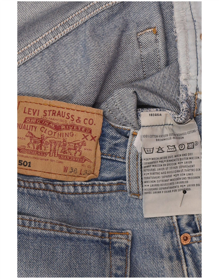 Levi's Jean Droit Homme W38 L32 Bleu Coton
