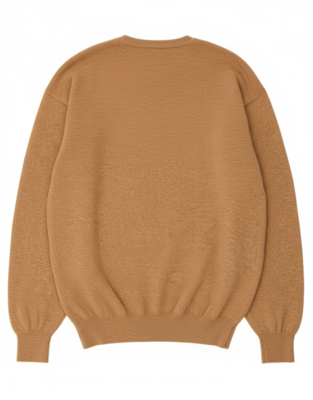 Massimo Dutti Pull Col V Homme XL Laine Beige