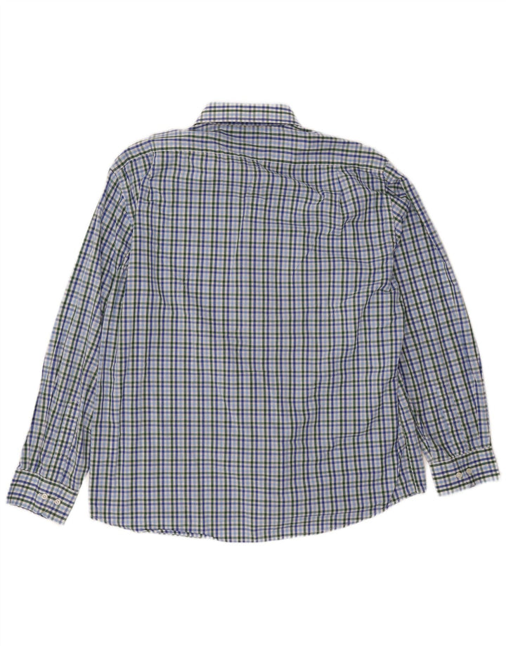 DOCKERS Chemise ajustée pour homme Taille 17 1/2 XL Coton à carreaux multicolore