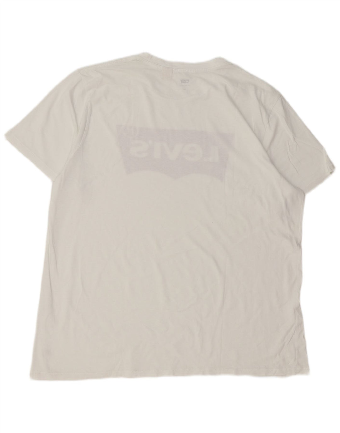 Levi's T-Shirt Graphique Top 2XL Homme Blanc
