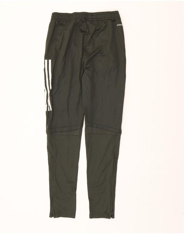 Adidas Pantalon de survêtement Manchester United pour garçon 13-14 ans W26 L29 Kaki