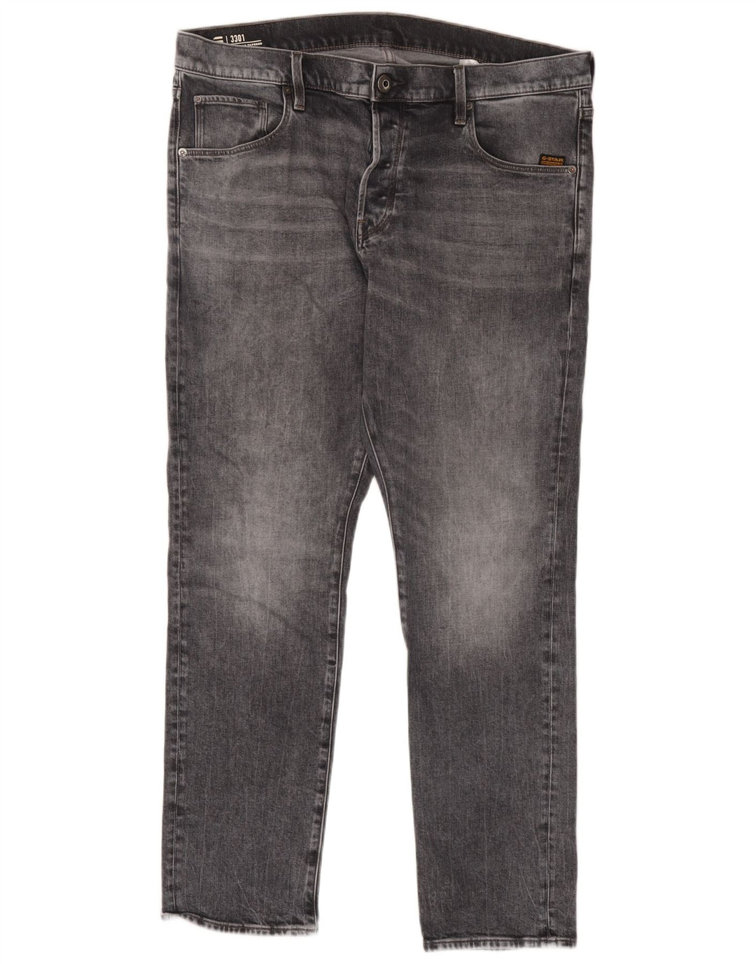 G-Star Jean Regular Tapered Homme W38 L32 Gris Coton