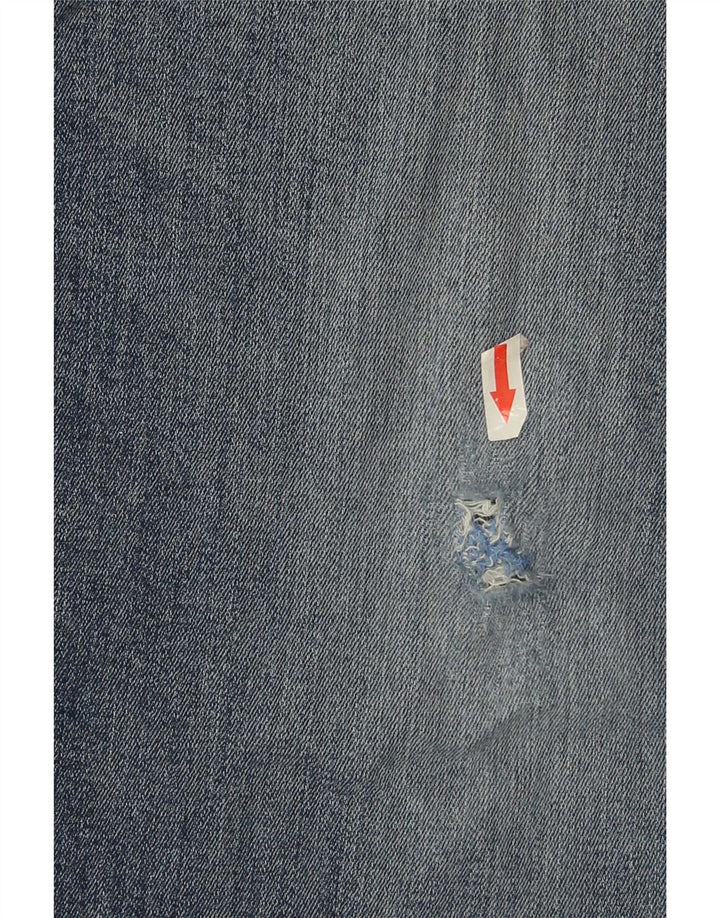 Trussardi Jean court effet vieilli IT 51 Large W37 L26 Bleu