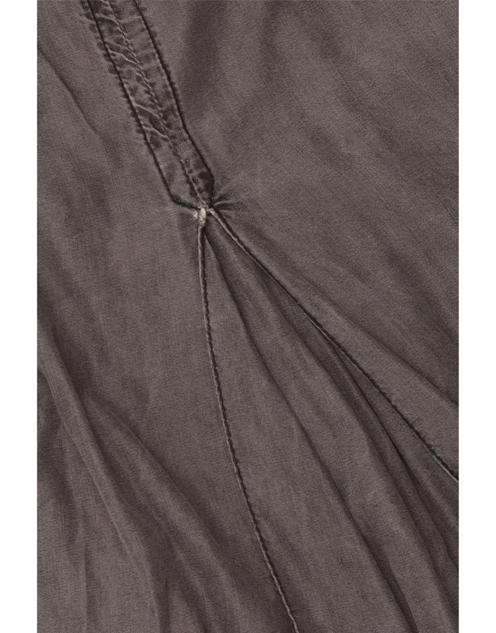 Ted Baker Robe trapèze pour femme Taille 2 Petit Lyocell Gris