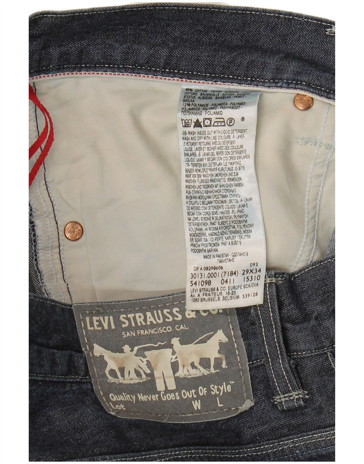 Levi's Jean Droit Homme W29 L34 Bleu Marine Coton