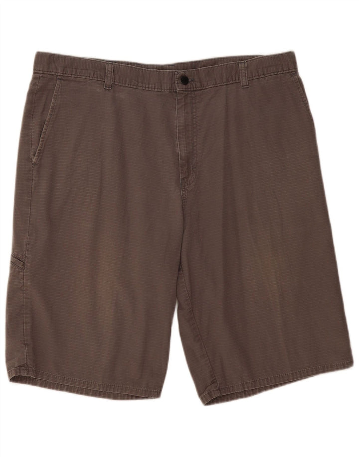 DICKIES Short cargo pour homme W38 XL en coton gris à fines rayures
