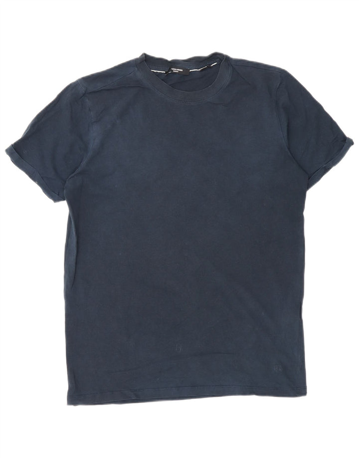 Jack & Jones T-Shirt Homme Haut Petit Bleu Marine Coton