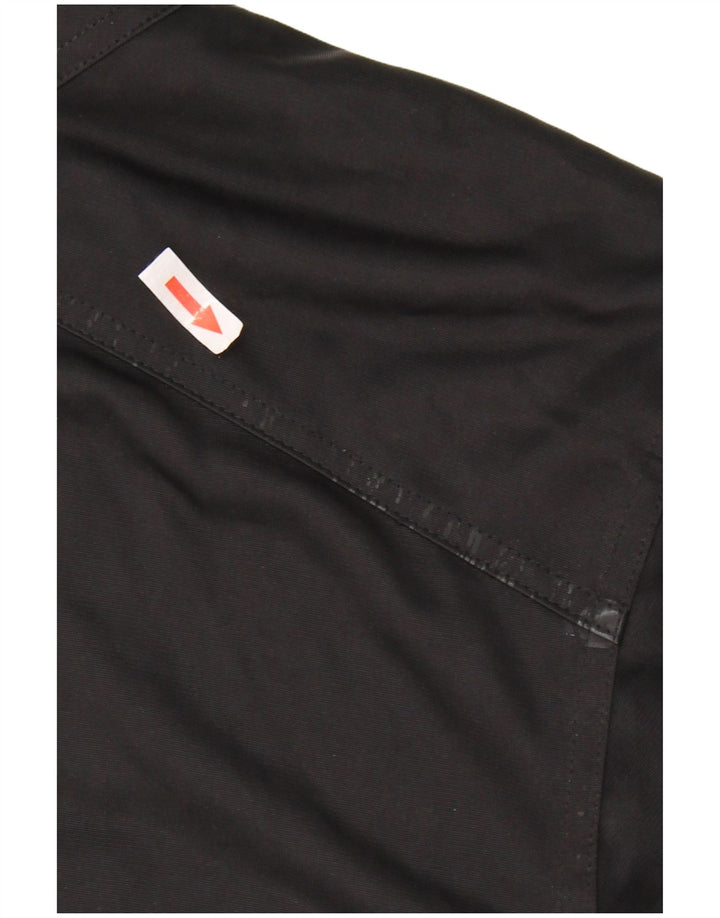 ADIDAS Veste de survêtement à capuche surdimensionnée pour femme UK 14 Large Noir