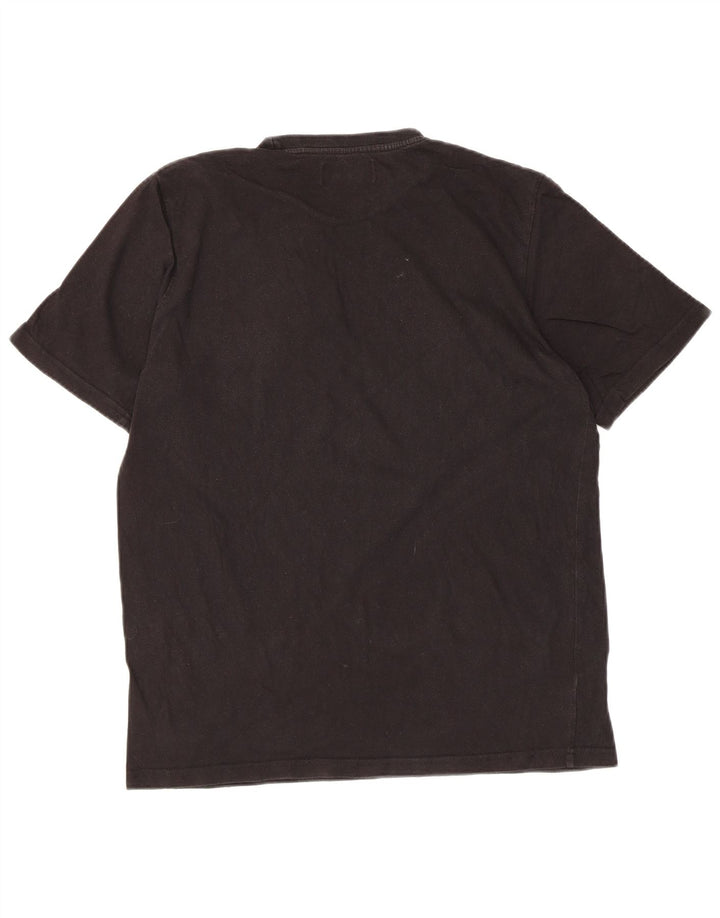 Fred Perry T-Shirt Graphique Homme Noir Moyen Coton