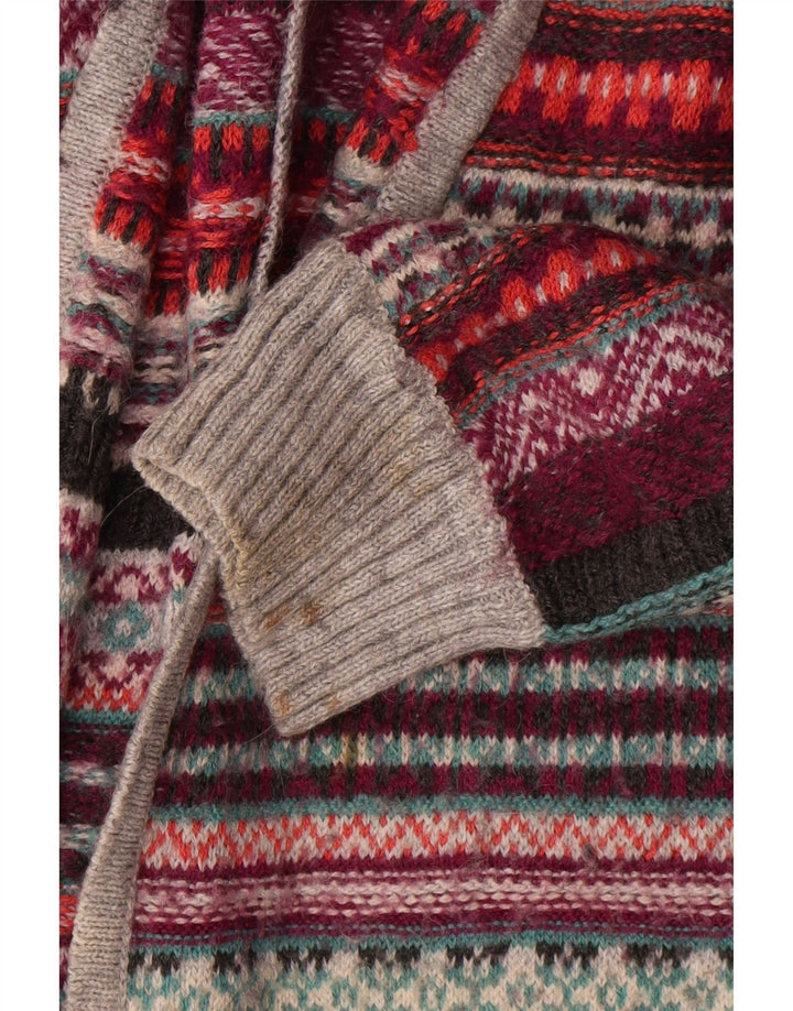 Indigo Cardigan surdimensionné pour femme UK 44 Medium Multicolore