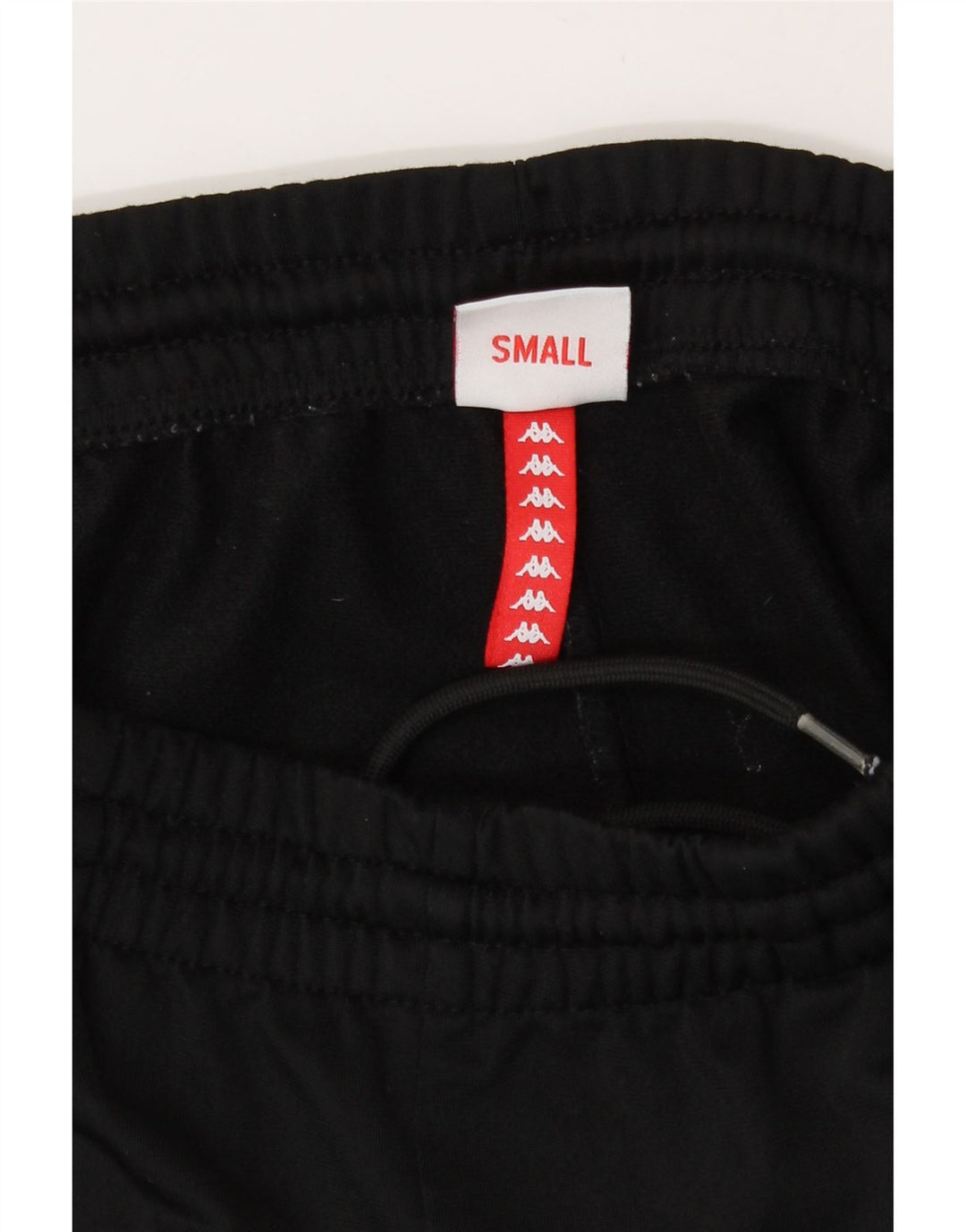 Kappa Pantalon de survêtement graphique pour femme UK 10 Small Noir Polyester