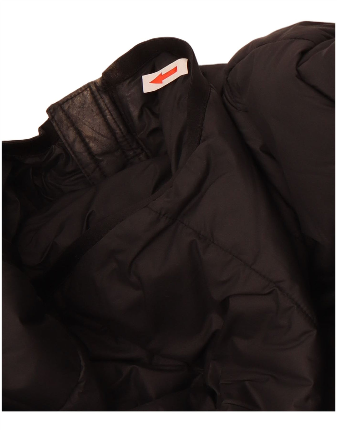 Adidas Veste matelassée à capuche pour femme UK 12 Medium Noir Polyester