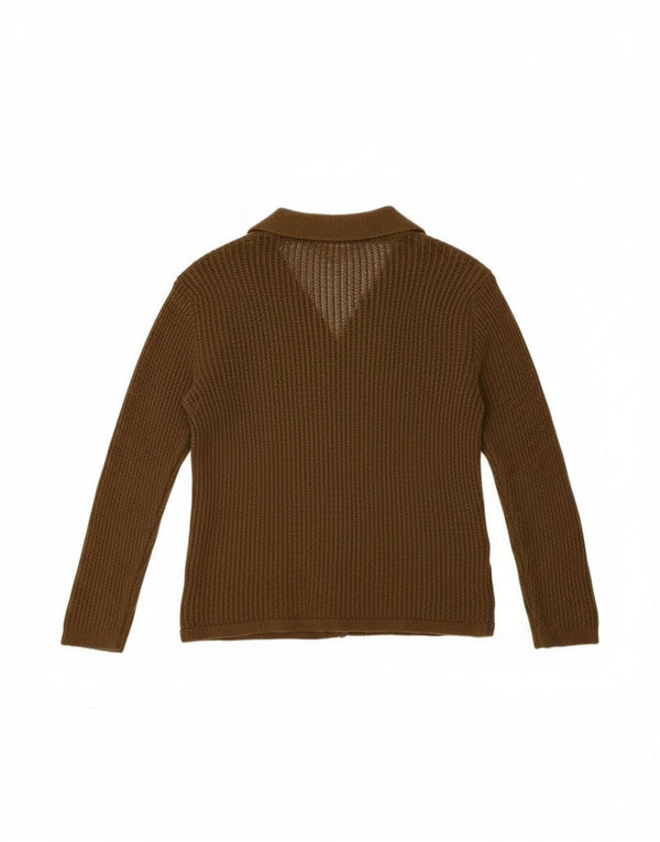 Zara Cardigan surdimensionné pour femme UK 10 Petit Vert