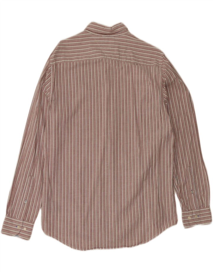 Tommy Hilfiger Chemise Homme Large Rouge Rayé Coton