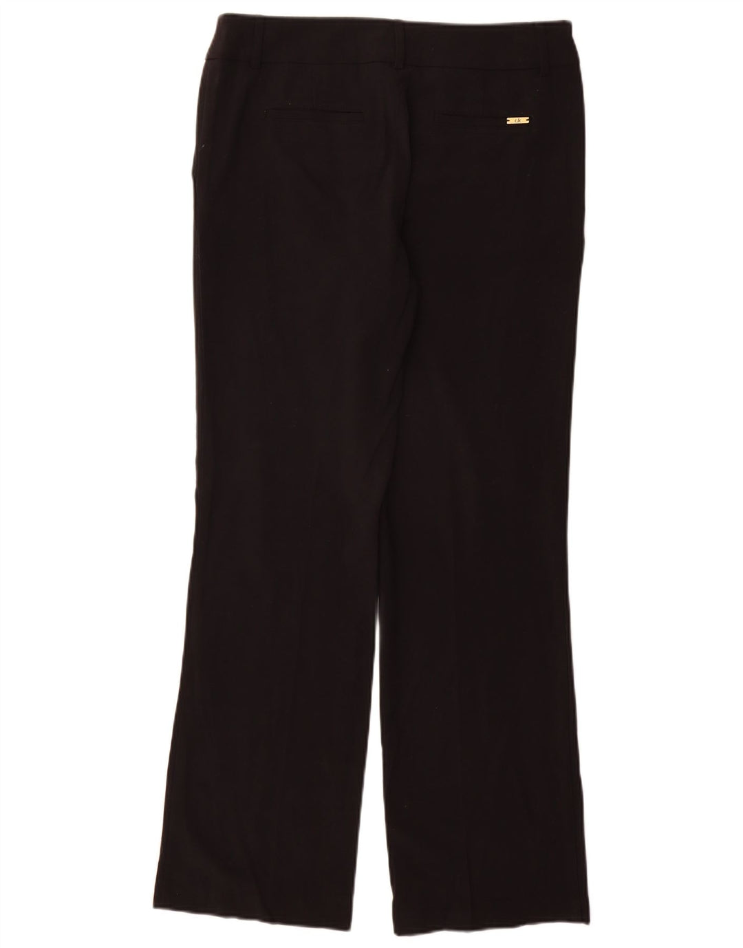 Calvin Klein Pantalon décontracté Bootcut pour femme US 8 Medium W28 L32 Noir