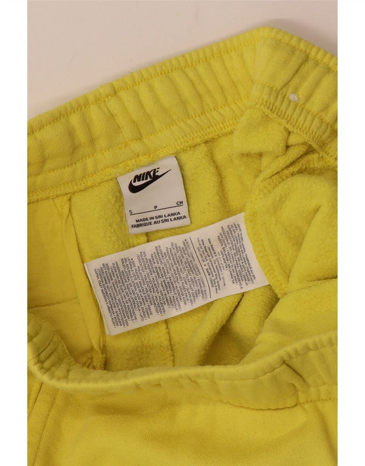 Nike Pantalon de survêtement pour homme en coton jaune Taille S