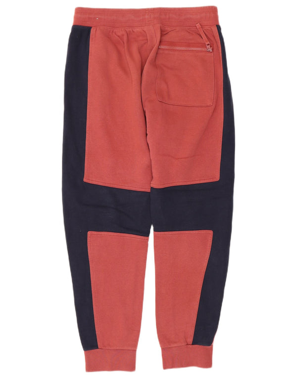 Nike Pantalon de survêtement pour femme en coton color block rouge moyen UK 44