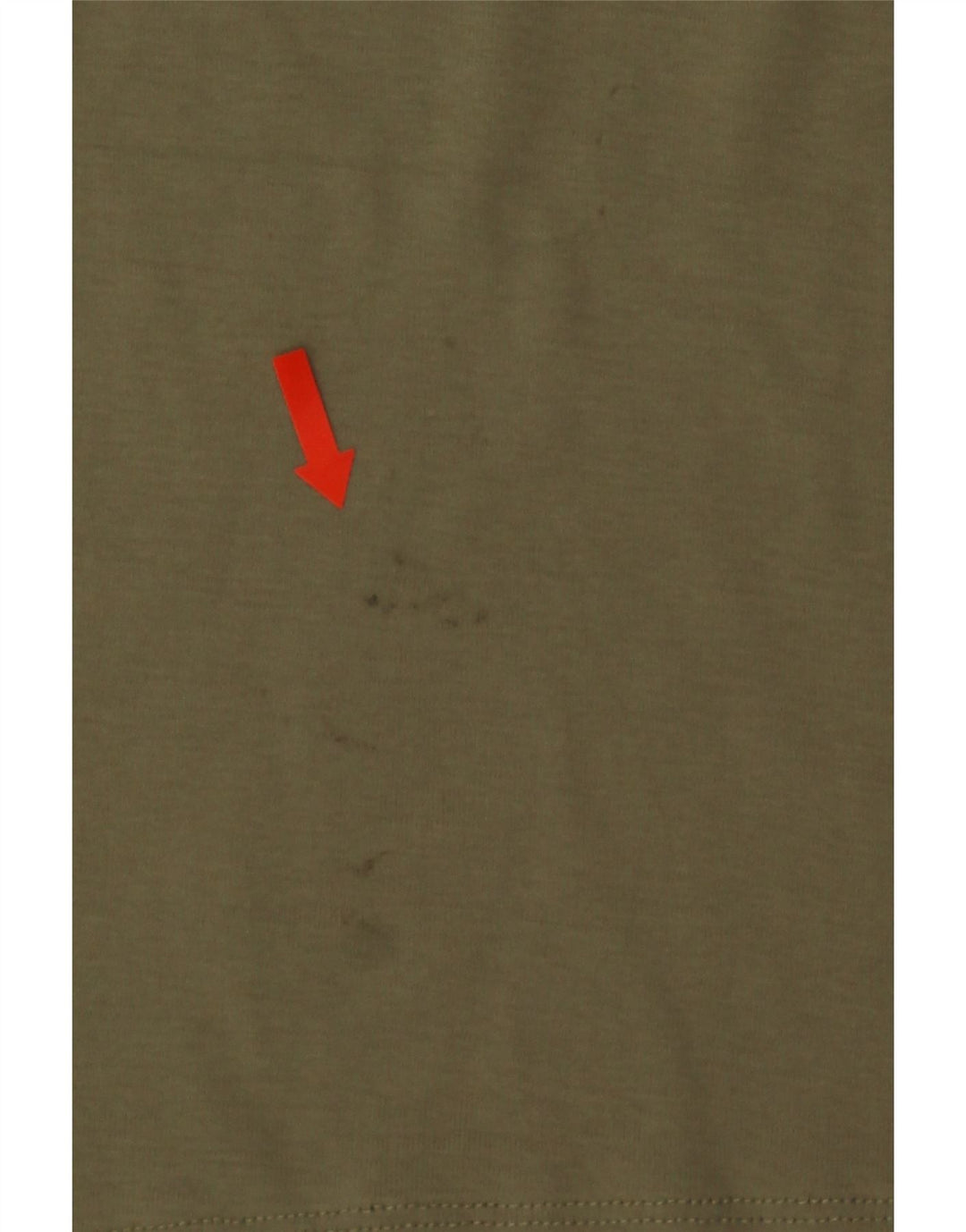 Invicta T-Shirt Femme Top UK 8 Petit Kaki Coton
