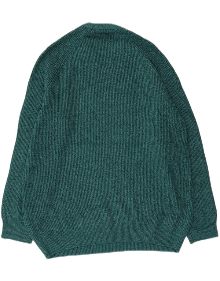 Marks & Spencer Pull ras du cou pour homme 2XL Vert Polyamide