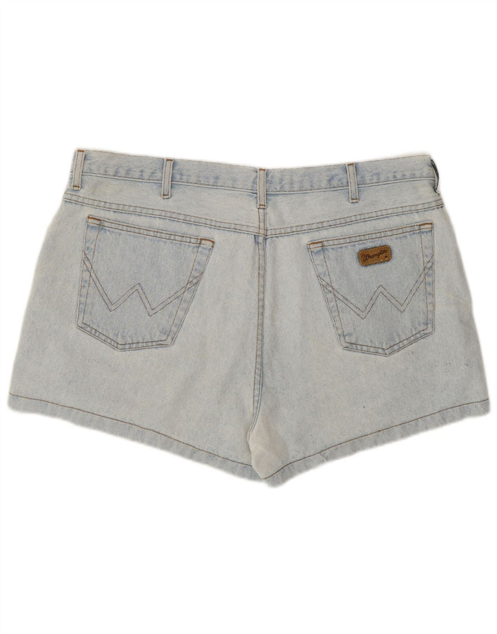 WRANGLER Short en Jean Femme W40 2XL Bleu Coton Western