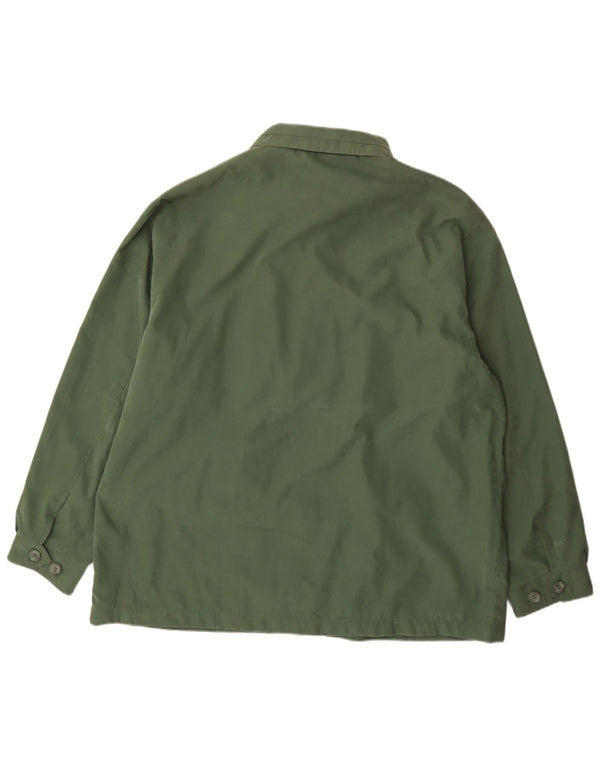 veste utilitaire homme vintage UK 50 5XL Polyester vert