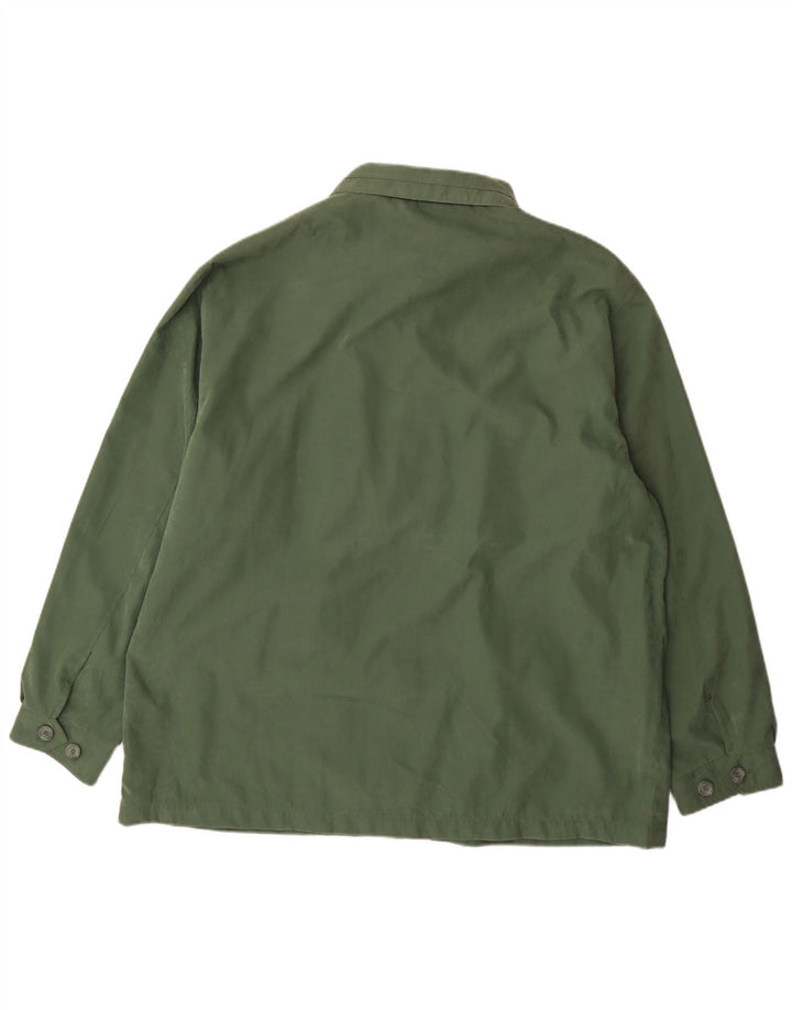 veste utilitaire homme vintage UK 50 5XL Polyester vert